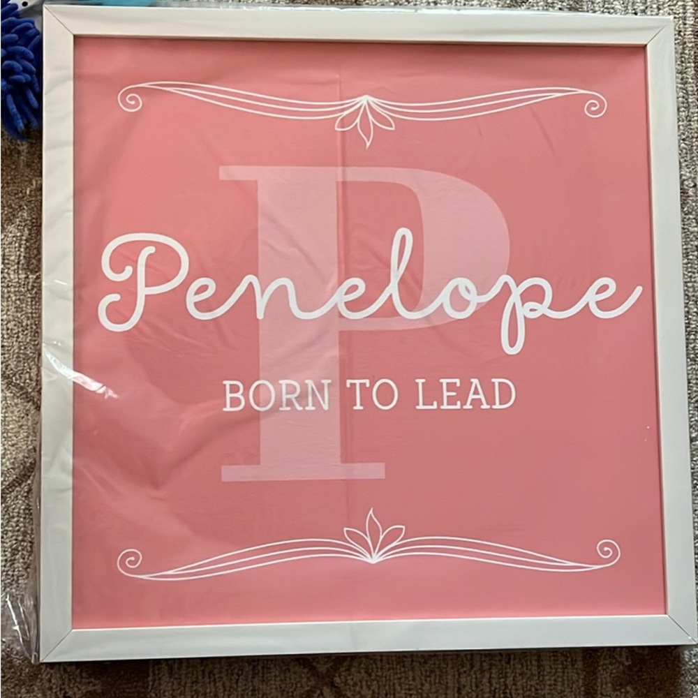 Penelope Name Canvas